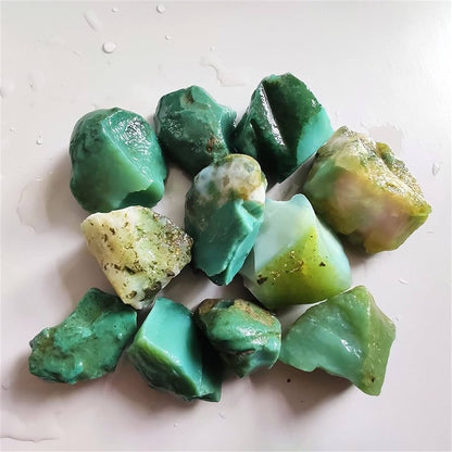 Rough Green Agate Crystal