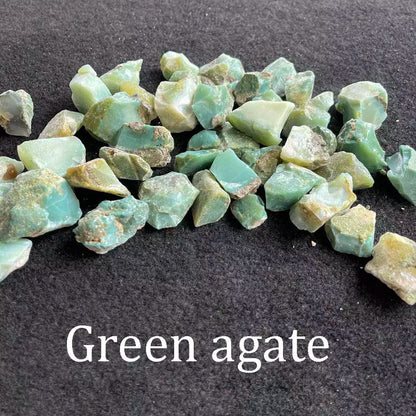 Rough Green Agate Crystal