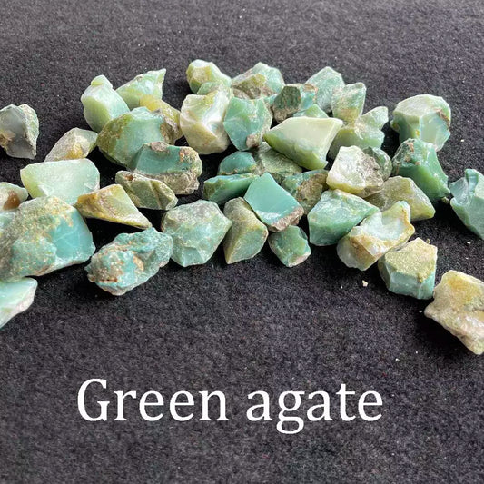 Rough Green Agate Crystal